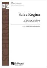 Salve Regina SATB choral sheet music cover